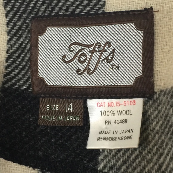 Vintage buffalo check 80s wool jacket - Picture 7 of 7